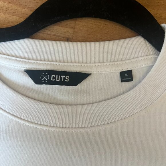 Cuts White T-Shirt (XS) - Picture 7 of 8